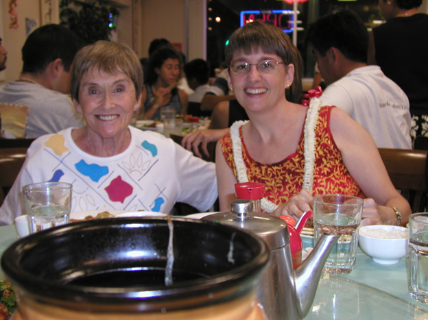 Jean Hankin-Jones and Lynne Wilkens